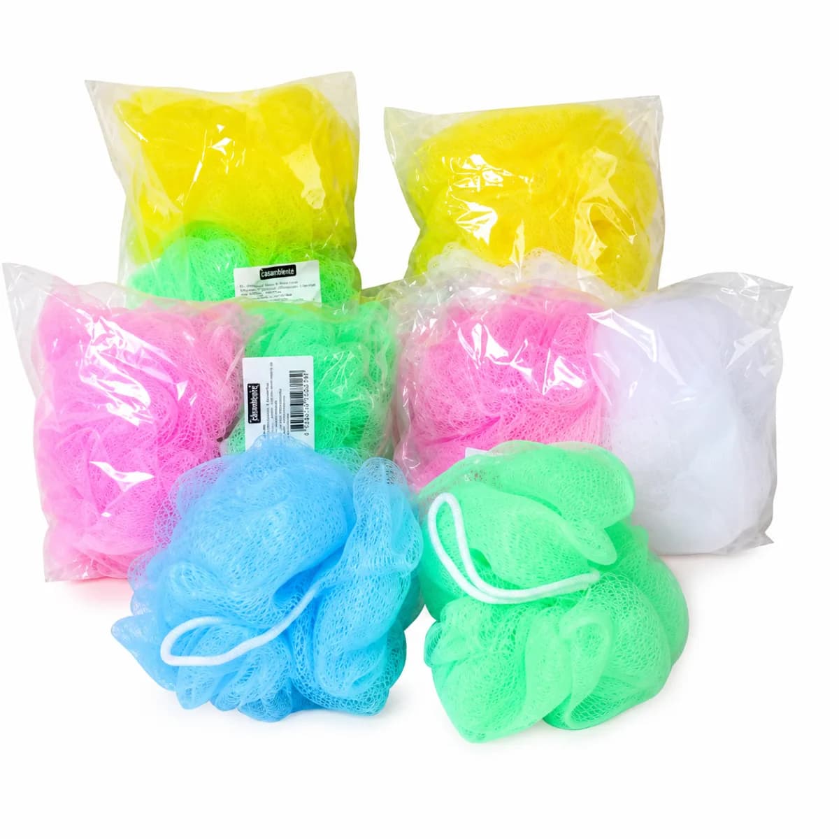 KIT ESPONJA BANHO 12CM C/2