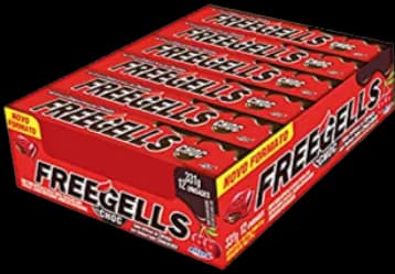 FREEGELLS CEREJA CHOC 331G C/12