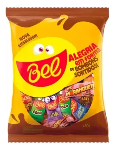 CHOC BEL SACHE SORTIDO 50X9G 450GR