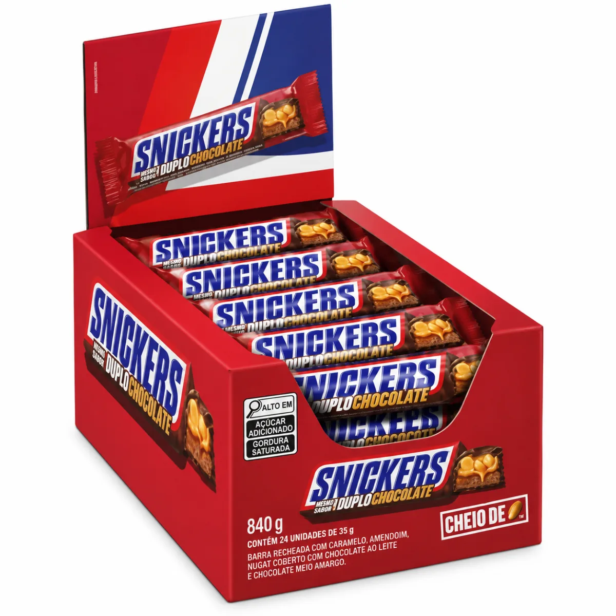 CHOC. SNICKERS DUPLO 20X42G