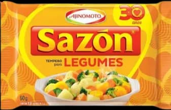 TEMP SAZON LEGUMES AMARELO 60 G C/48