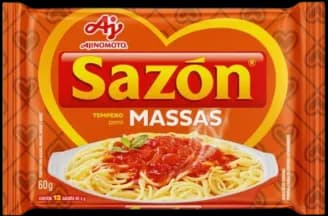 TEMP SAZON MASSAS LARANJA 60 G C/48