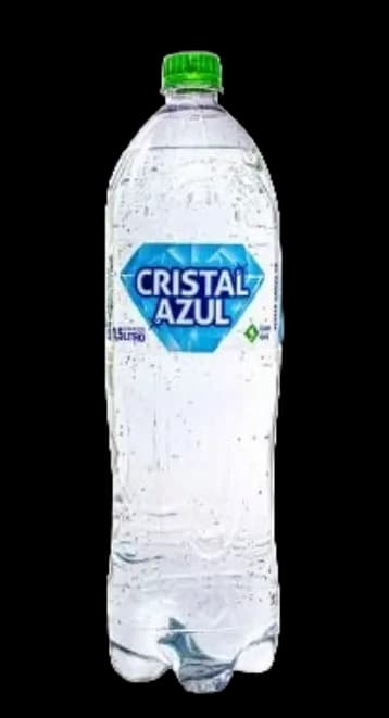 AGUA CRISTAL AZUL C/G 6X1,5LTS