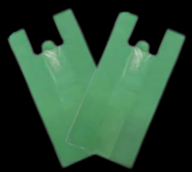SACOLA RECICLADA AZUL 3KG 30X45