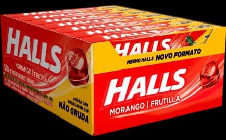HALLS MORANGO C/21