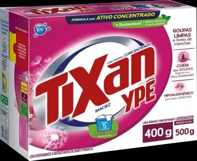 SABÃO EM PÓ TIXAN YPE MACIEZ 28X400G