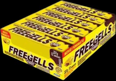 FREEGELLS MARACUJA CHOC 331G C/12