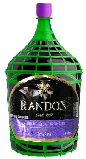 VINHO RANDON GARRAFAO TINTO SECO 4,6LT