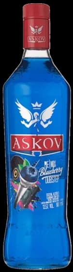 VODKA ASKOV BLEUBERRY 900ML
