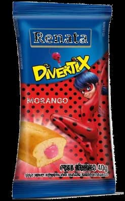 BOLINHO RENATA BAUN/MORANGO 40G C/20