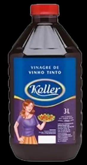 VINAGRE KOLLER VINHO TINTO PET 3LTS