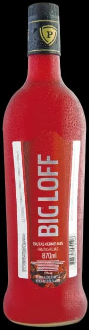 VODKA BIG LOFF F, VERMELHAS 900ML