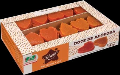 DOCE ABOBORA NBONN 1,8KG C/50