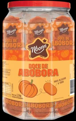 DOCE ABOBORA BIG NUTRI BONN 1,2KG C/30