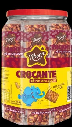 PE DE MOLEQUE CROCANTE BIG BONN 1,04KG