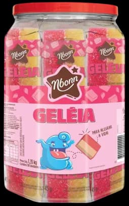 GELEIA BIG NUTRI BONN 1,35KG C/30