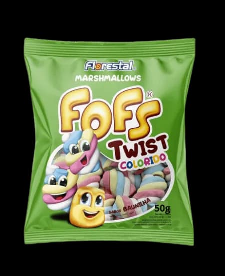 MARSHMALLOW FOFS TWIST 50G