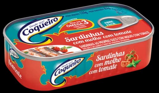 SARDINHA COQUEIRO TOMATE 125G
