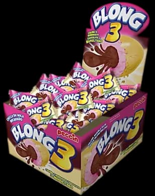 CHICLE BLONG 3 NAPOLITANO 200G C/40