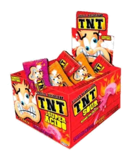 CHICLE RECHEADO TNT SORTIDO C/60