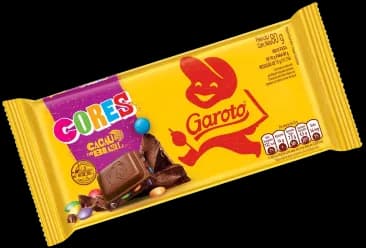 BARRA GAROTO CRUNCH 16X80G