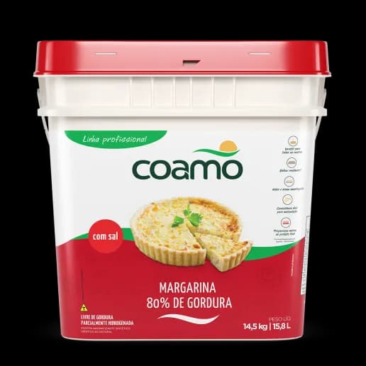 MARGARINA COAMO C/SAL 80% 14,5KG