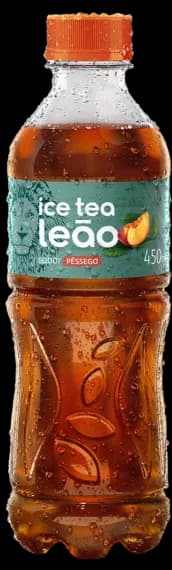 LEAO ICE TEA PESSEGO PET 6X450ML