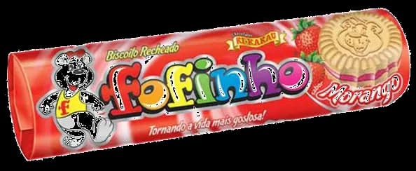 BISC, REC, FOFINHO MORANGO 30X110GR