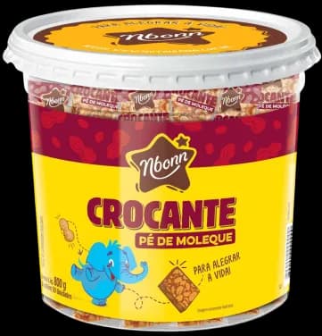 PE DE MOLEQUE CROCANTE BONN 800G C/50