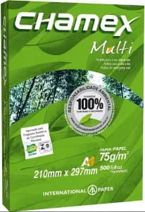 PAPEL A4 CHAMEX MULTI 75g C/500