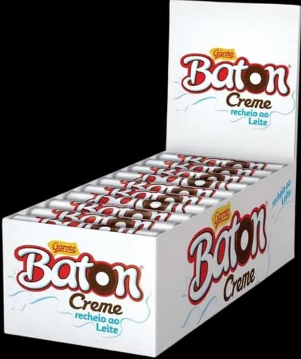 BATON GAROTO RECH CREME 30X16G 480G