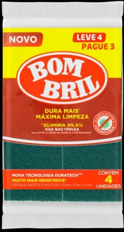 ESPONJA BOMBRIL C/4