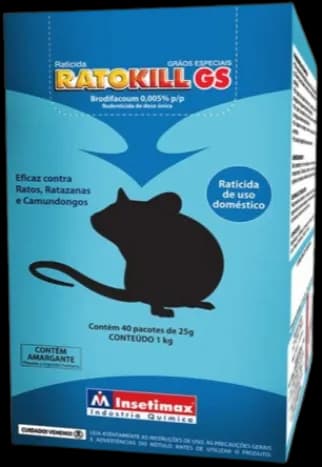 INSET, RATICIDA RATOKILL 40X25G