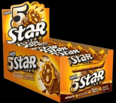 CHOC LACTA 5 STAR 18X40G 720G