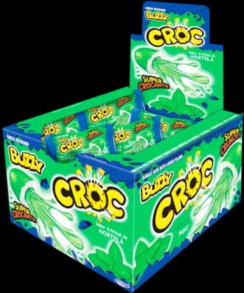 CHICLE BUZZY CROC HORT 172G C/40