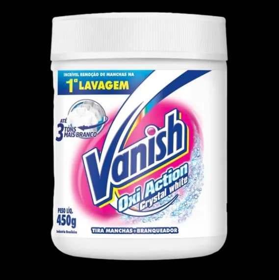TIRA MANCHAS VANISH BCO PO POTE 12X450G