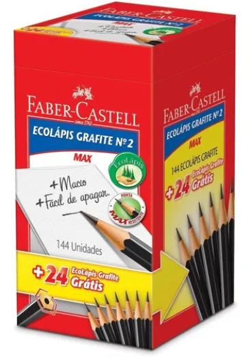 ESC LAPIS PRETO N2 C/144