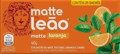 CHA MATE LEAO LARANJA C/30