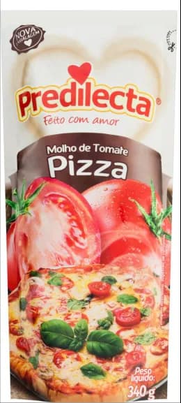 MOLHO PRONTO PREDILECTA PIZZA 24/340G