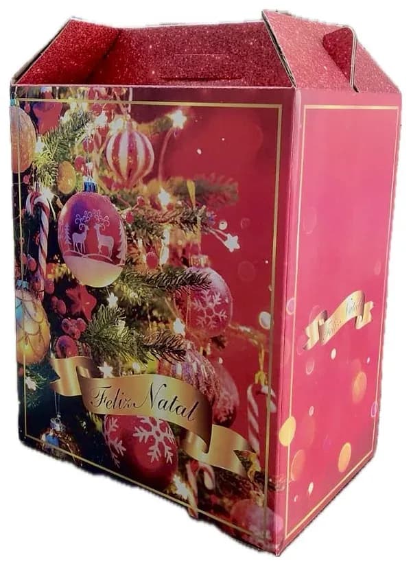 CAIXA CESTA DE NATAL P