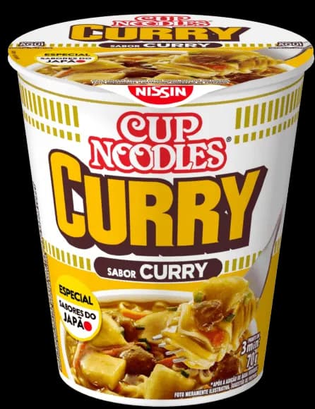 CUP NOODLES CURRY 24X70G