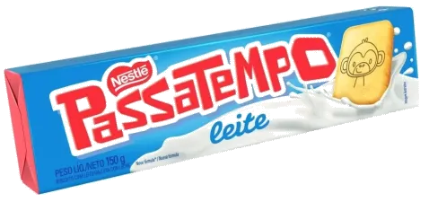 BISC, NESTLE PASSAT LEITE S/ RECH 54X150G