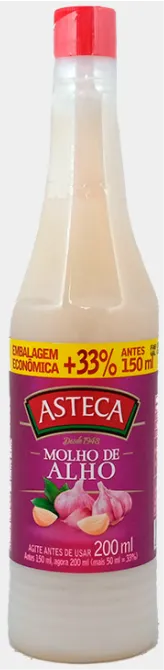 MOLHO DE ALHO ASTECA 24/200ML