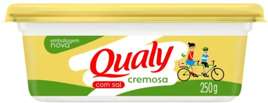 MARGARINA QUALY COM SAL 24X250G