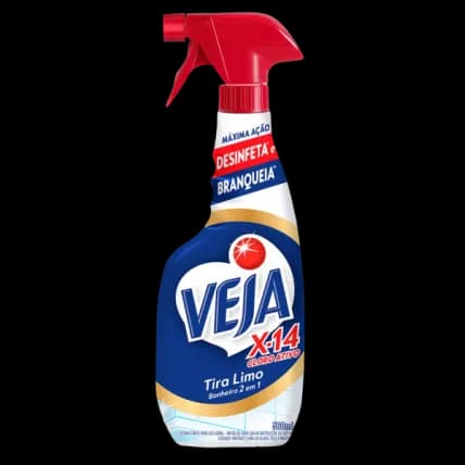 M, USO VEJA X14 BANHEIRO TIRA LIMO C/CLORO REFIL 500ML