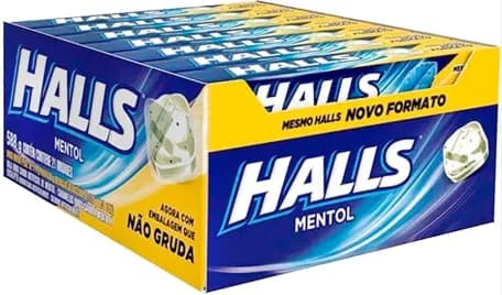 HALLS MENTOL 588G C/21
