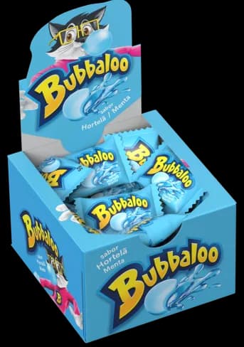 CHICLE BUBBALOO HORTELA 300G C/60