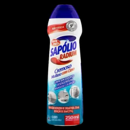 SAP, RADIUM CREM, CLORO 12X250ML