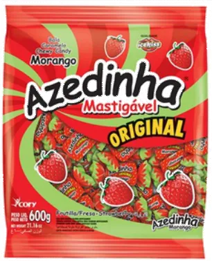 BALA MOLE AZED, MORANGO 500G