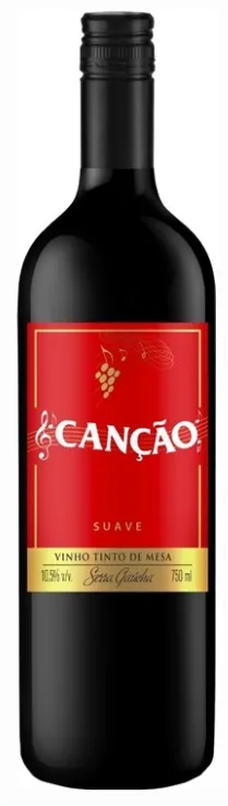 VINHO CANCAO TINTO SUAVE 750 ML